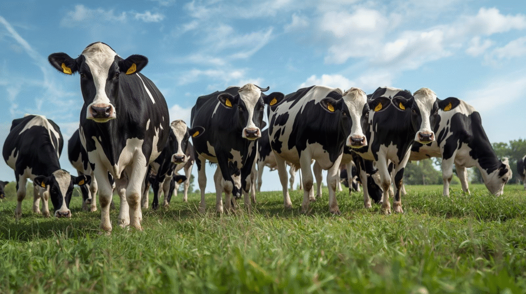 Grazing Cows